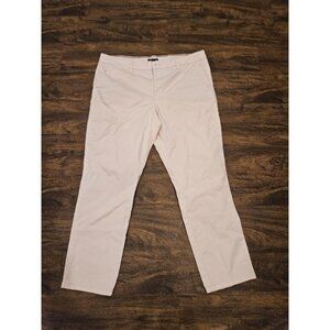 Women Tommy Hilfiger Black Cotton Blend Stretch Capris Sz 16